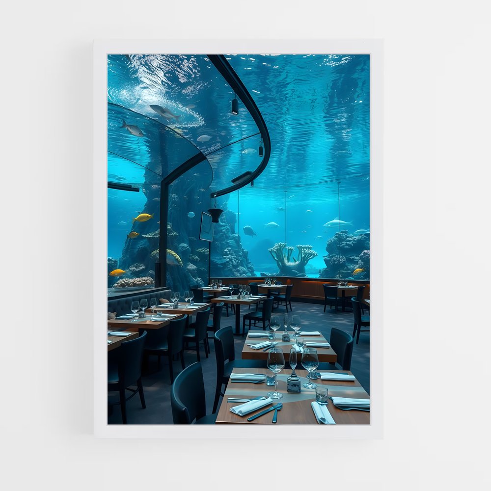 Poster Sous-Marin Éblouissant – affiche Plongée sous-marine (vue 3)